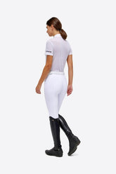 RG Women's Jersey S/S Zipped Competition Polo Shirt